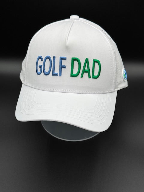 Golf "DAD" Lasercut Waterproof Snapback