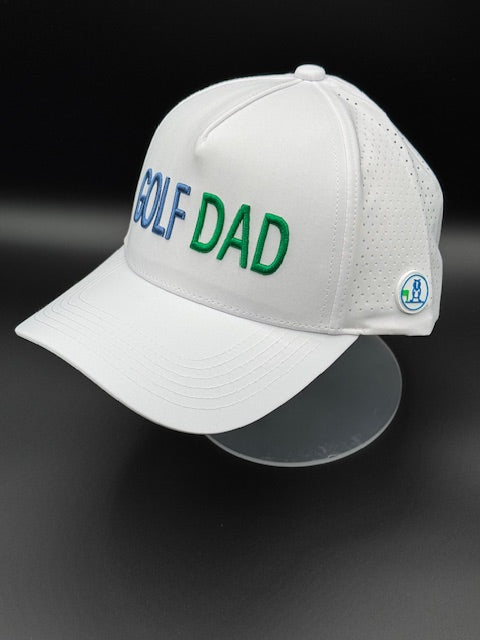 Golf "DAD" Lasercut Waterproof Snapback