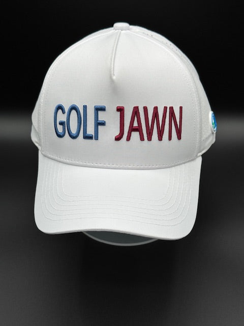 Golf "JAWN" Lasercut Waterproof Snapback