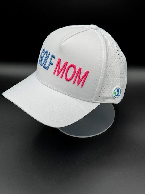 Golf "MOM" Lasercut Waterproof Snapback