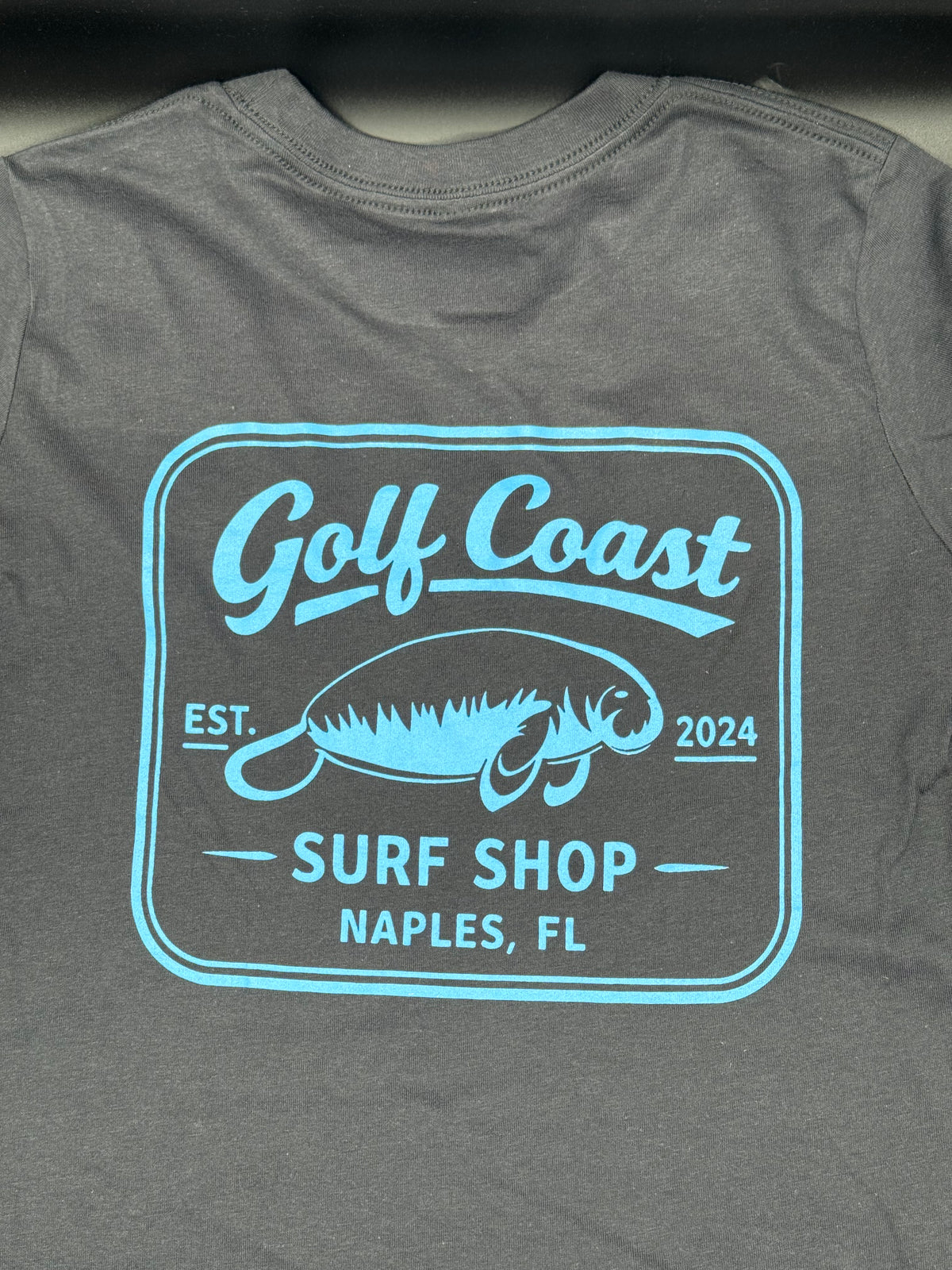 Dark Gray "Manatee" Range Tee - Youth Unisex