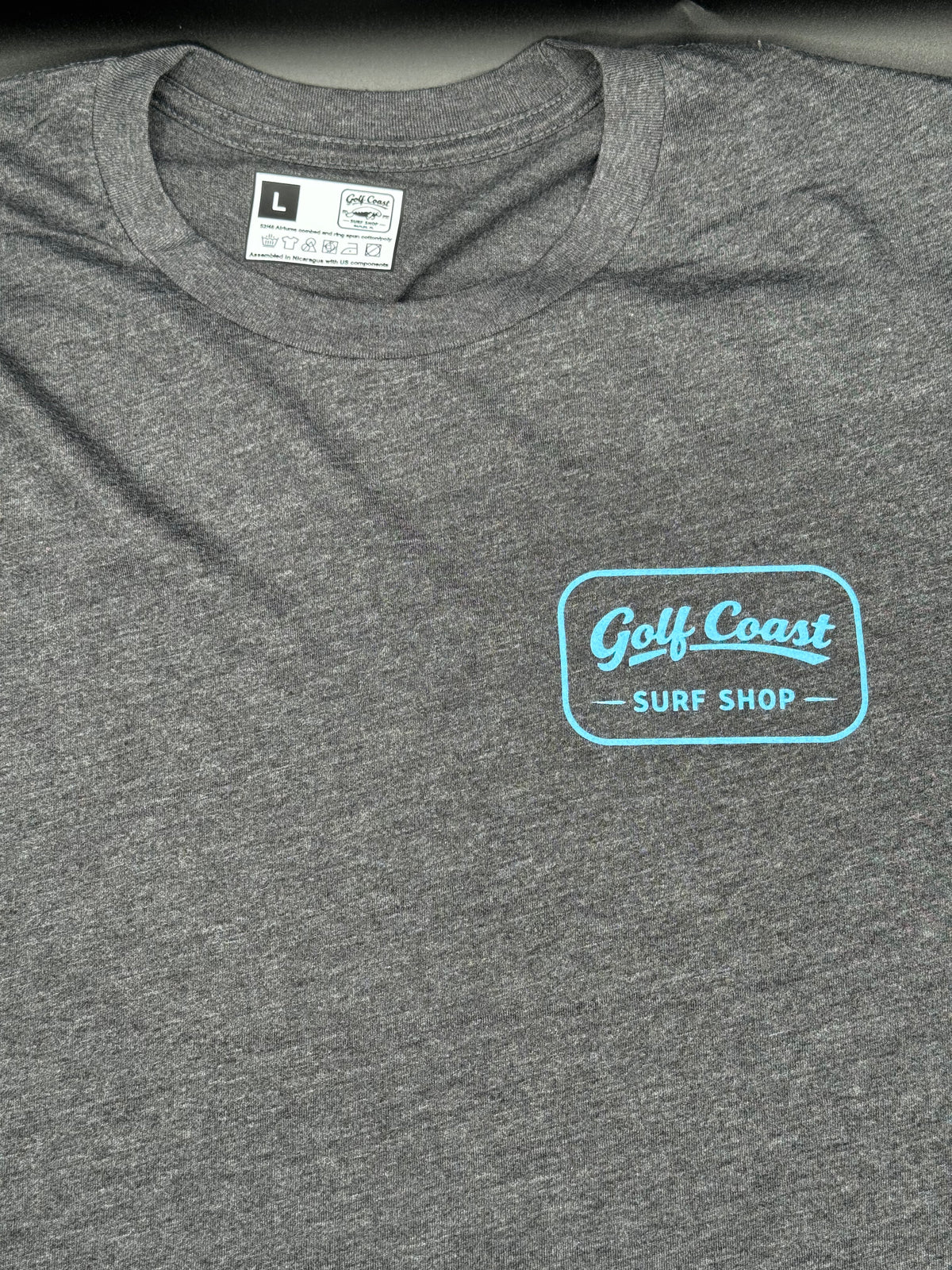 Dark Gray Heather "Manatee" Range Tee - Adult Unisex