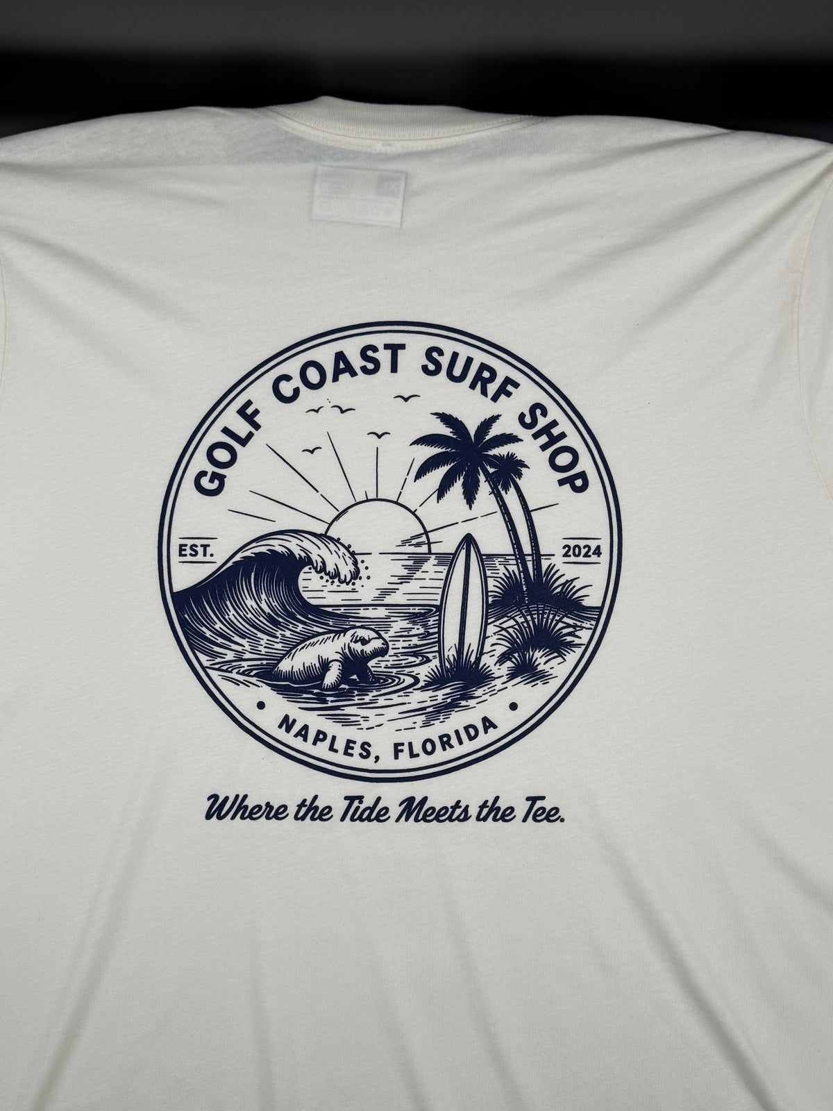 Natural "Big Wave" Range Tee - Adult Unisex
