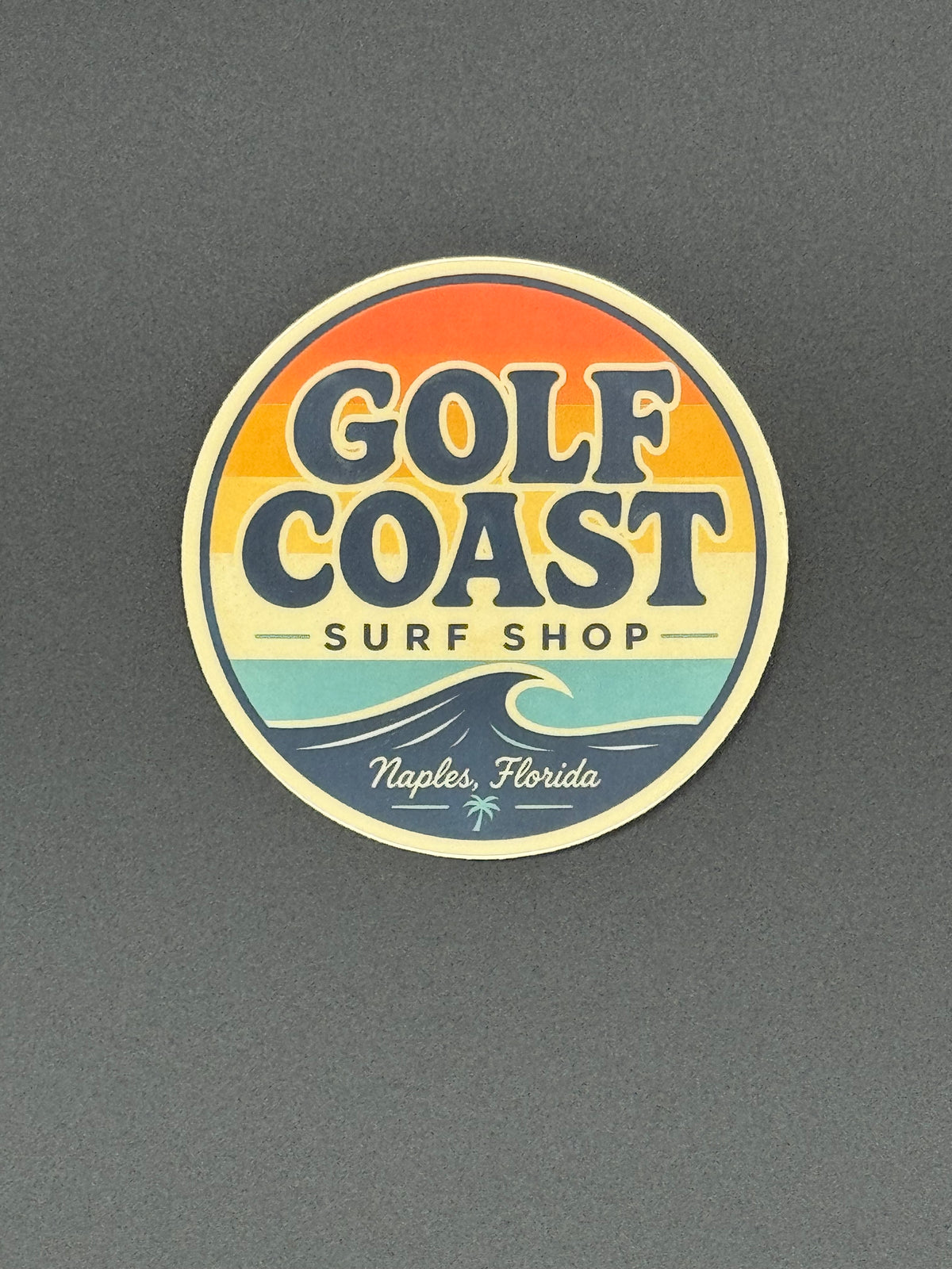 Old School Surf Shop Sticker