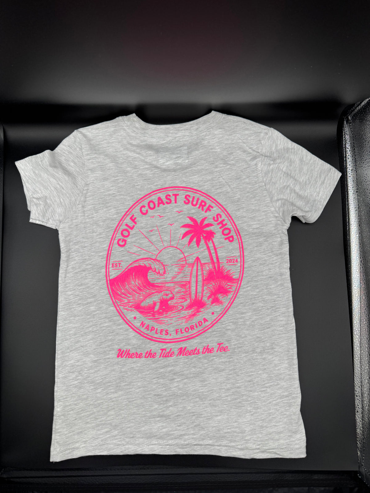 Ash Gray "Big Wave" Range Tee - Youth Unisex