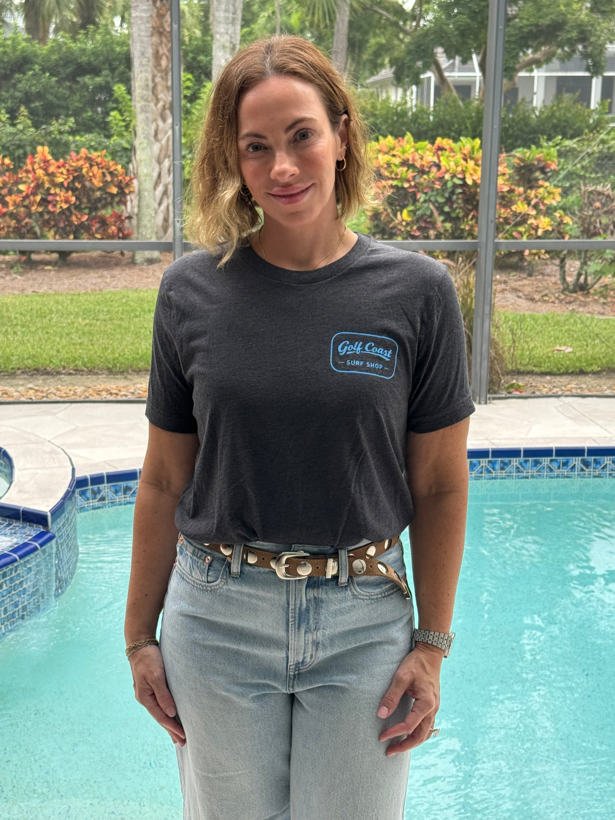 Dark Gray Heather "Manatee" Range Tee - Adult Unisex