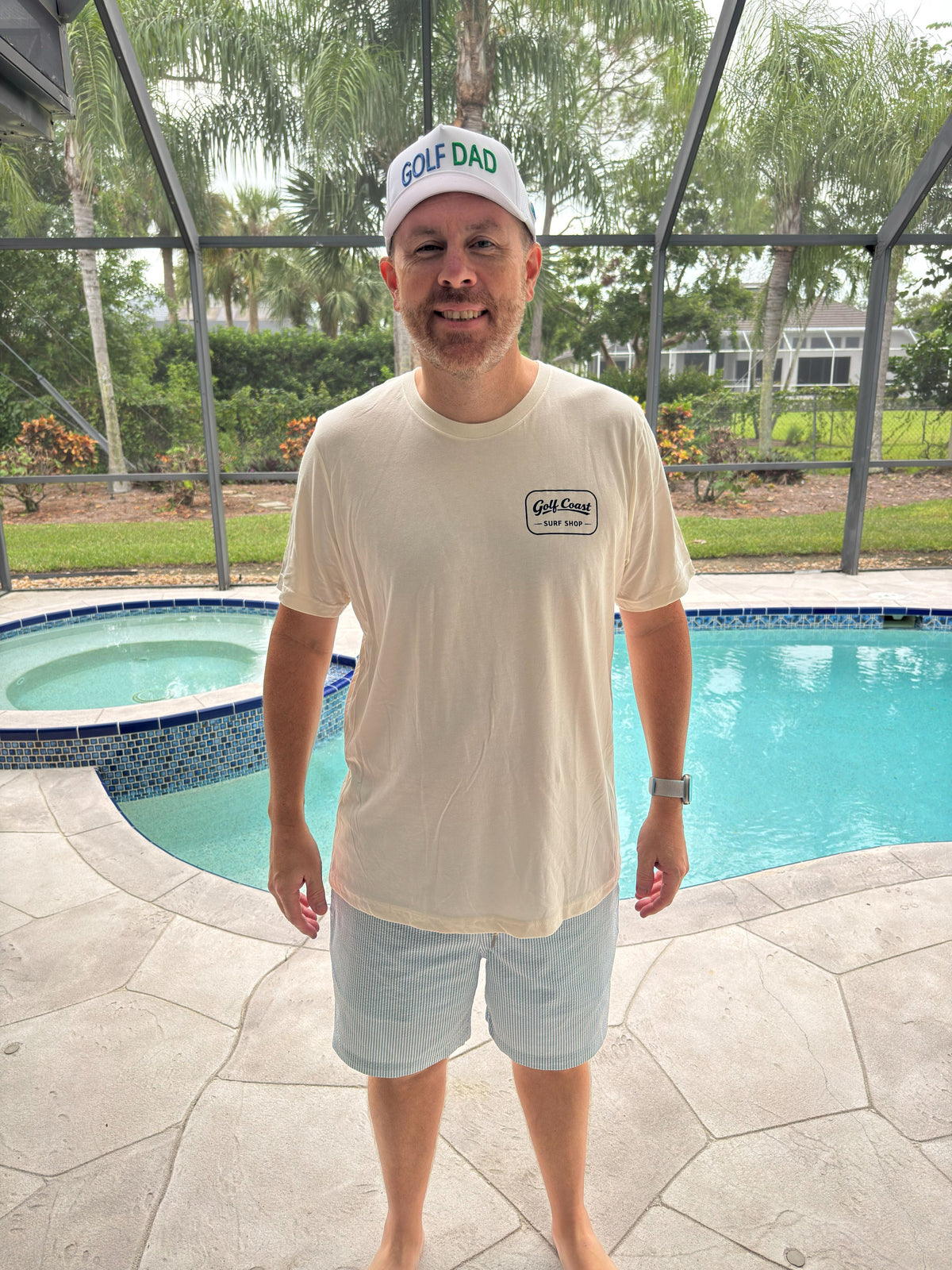 Natural Heather "Manatee" Range Tee - Adult Unisex