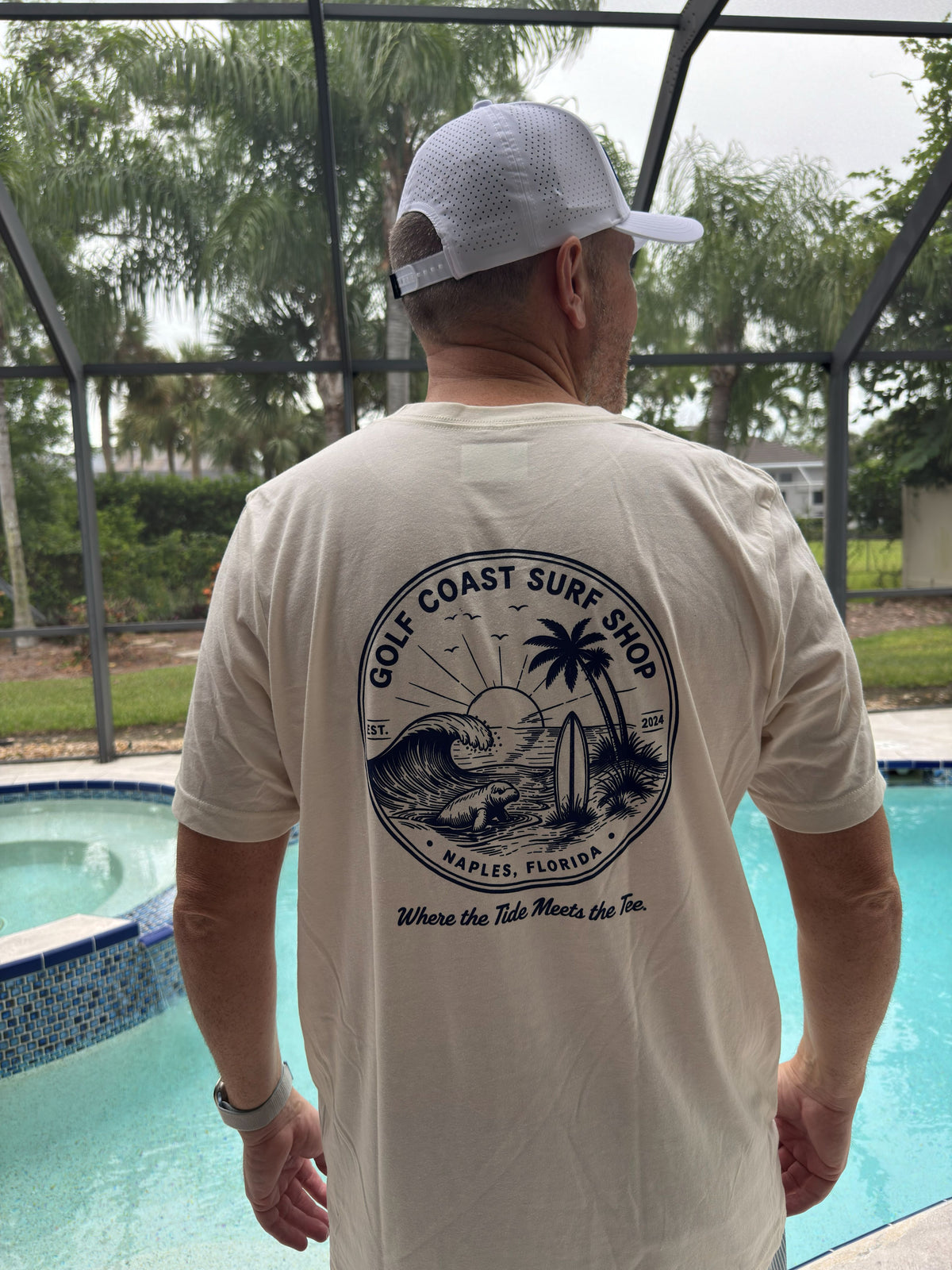Natural "Big Wave" Range Tee - Adult Unisex